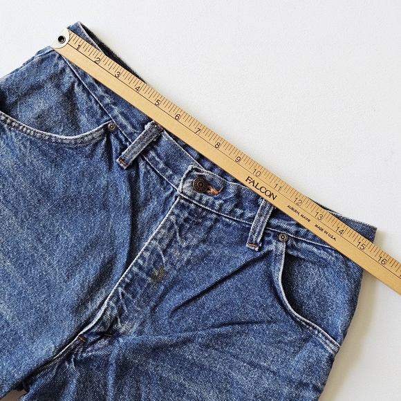 Vintage 90s Gap Denim Cut Off Shorts High Rise 30” Waist Size M Blue Jean - Picture 10 of 14